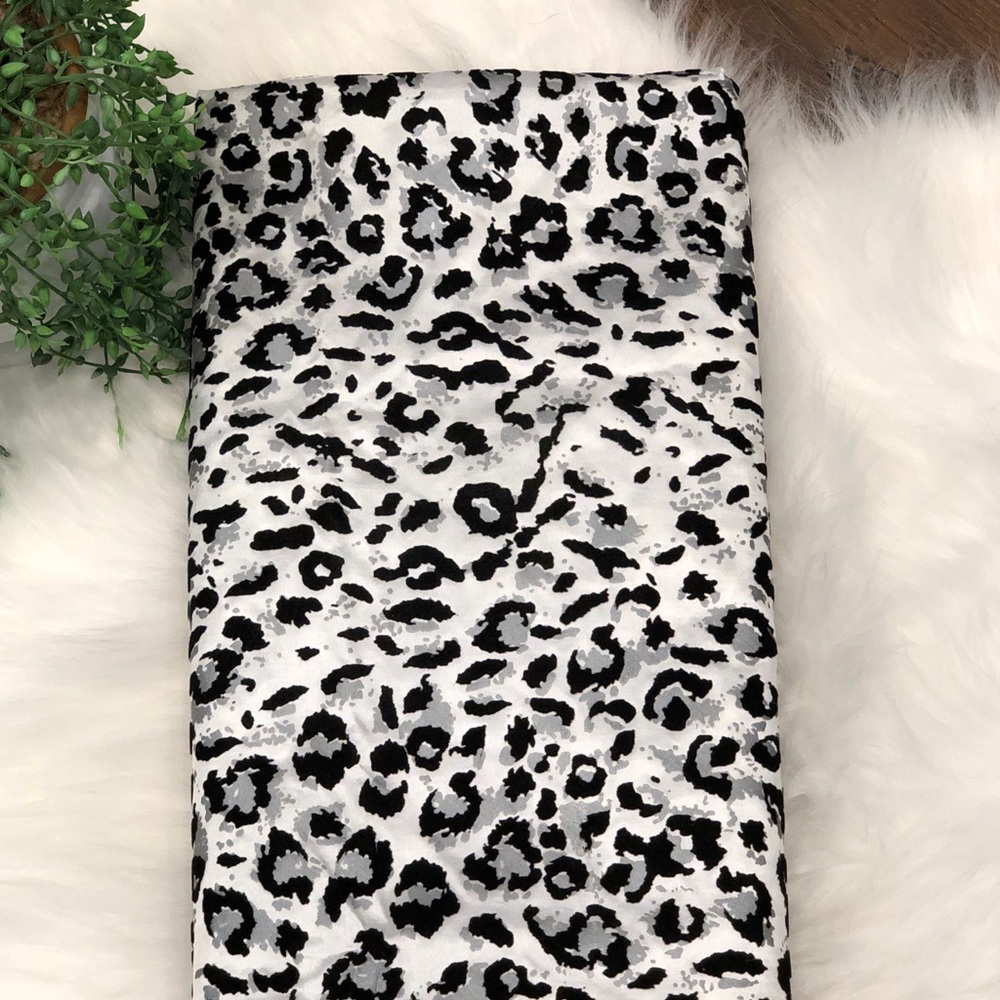 Flocked taffeta material